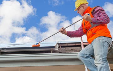 Liden soft wash roof cleaning